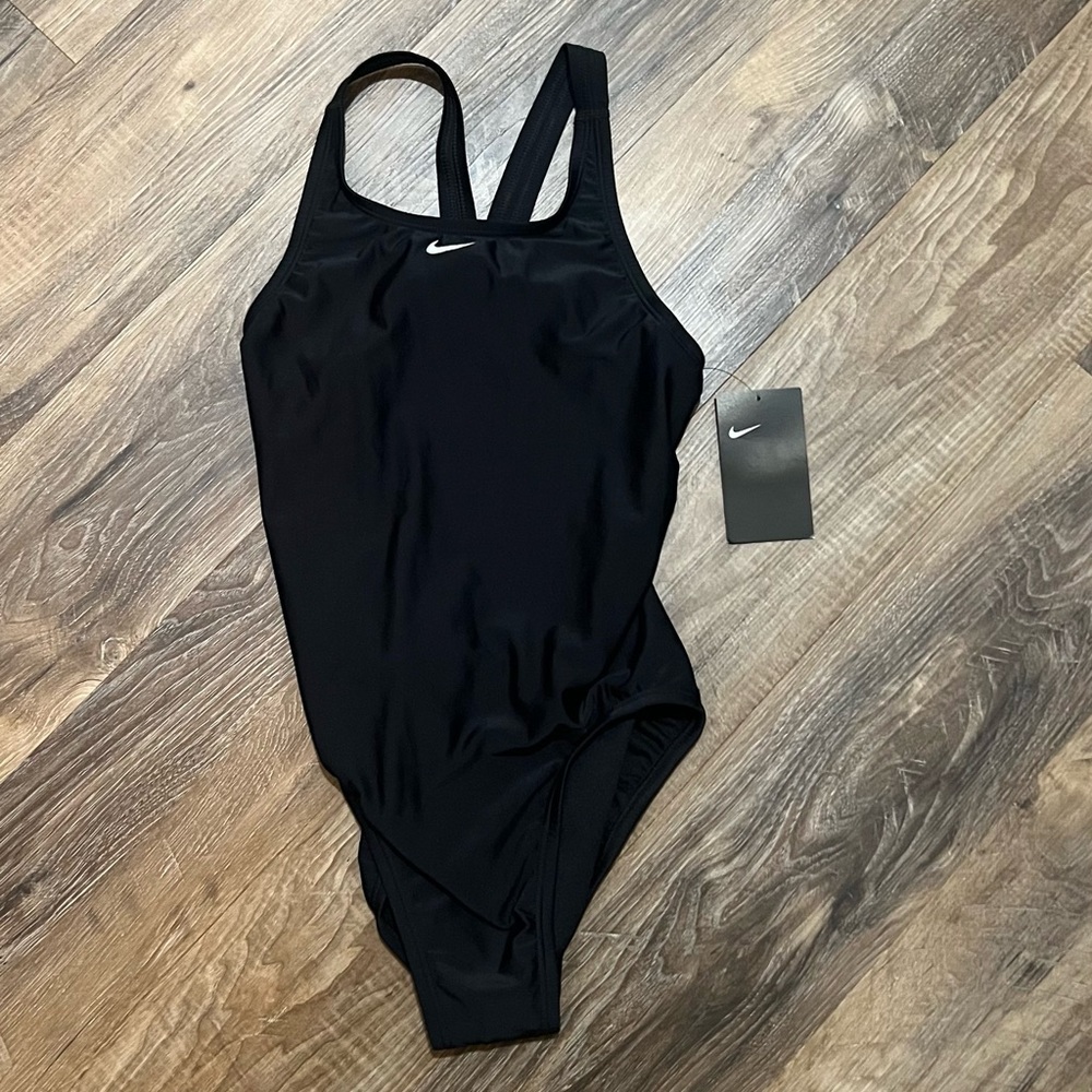Nike Open Back One Piece Swimsuit
